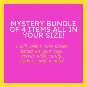 MYSTERY BUNDLE! Send me your top and bottom size with your order!
